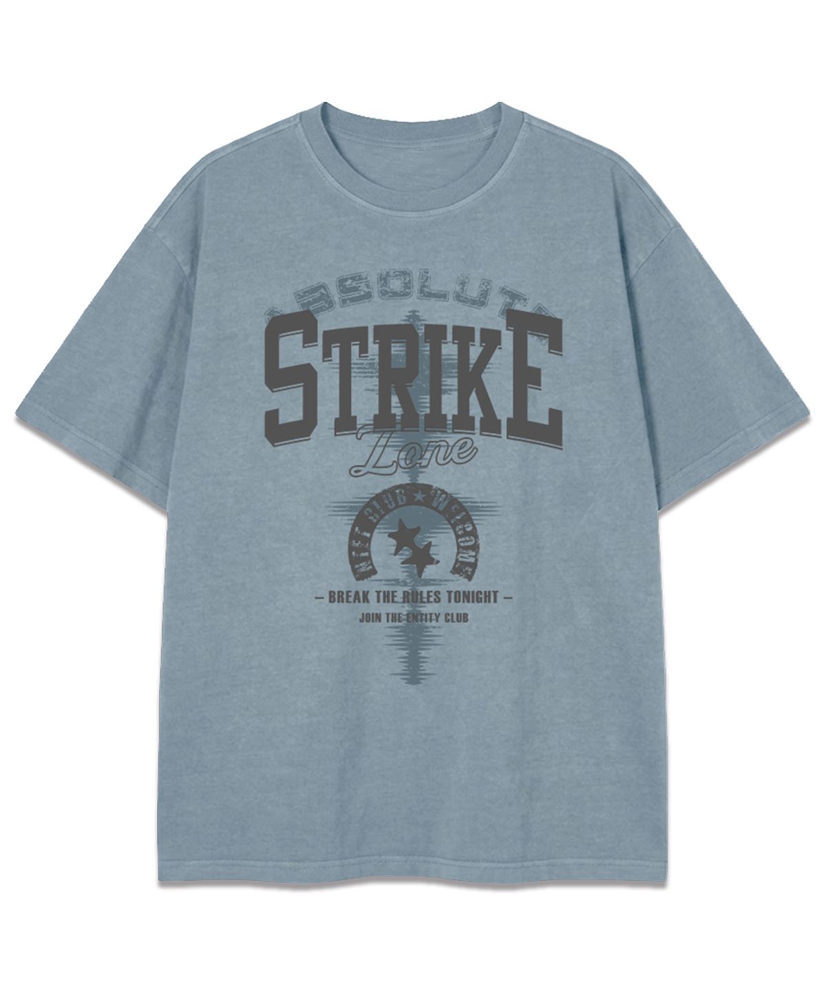 엔티이티(NTET) strike zone pigment-dyed short-sleeve t-shirt (3color)