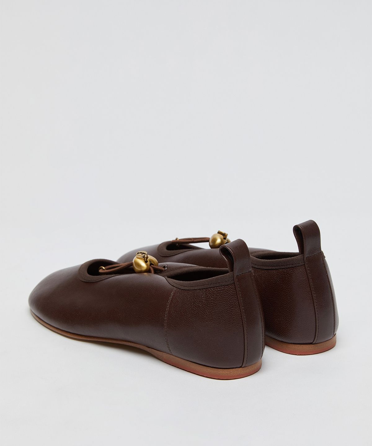 아카이브앱크(ARCHIVEPKE) Luv string flats(Deep brown)_OK1DX26202VTB