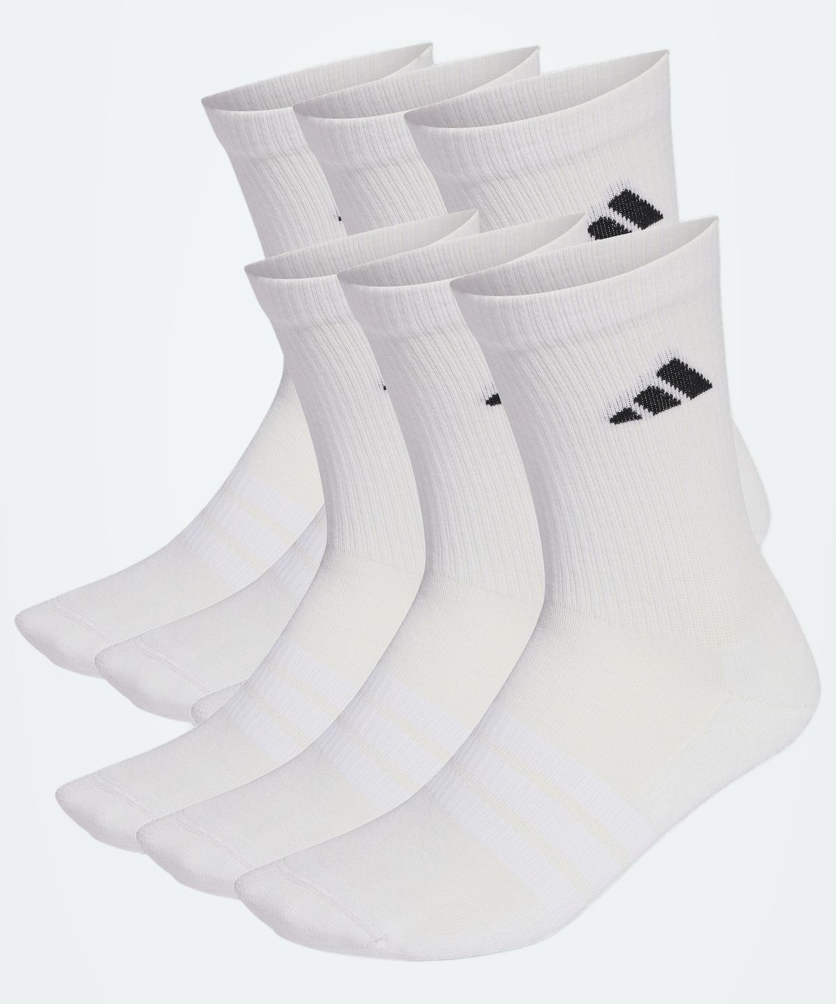 아디다스(ADIDAS) 쿠션 크루 삭스 6켤레 팩 KE5498