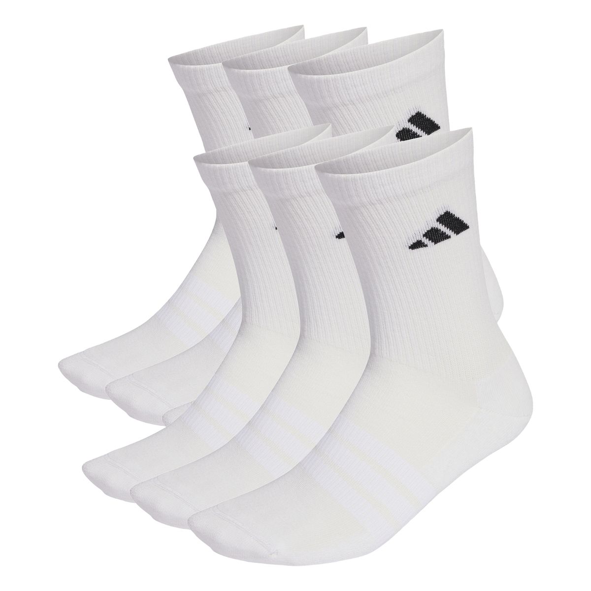 아디다스(ADIDAS) 쿠션 크루 삭스 6켤레 팩 KE5498