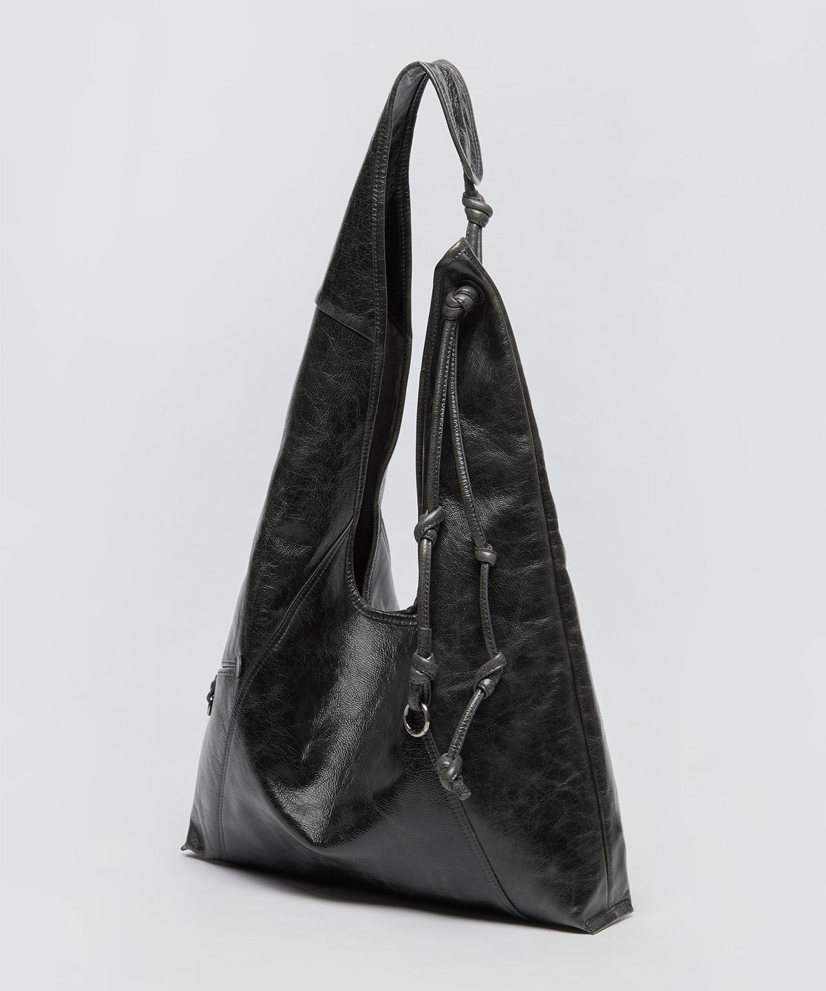 아카이브앱크(ARCHIVEPKE) Knotted layer bag(Ash grey)_OVBAX26208PUG