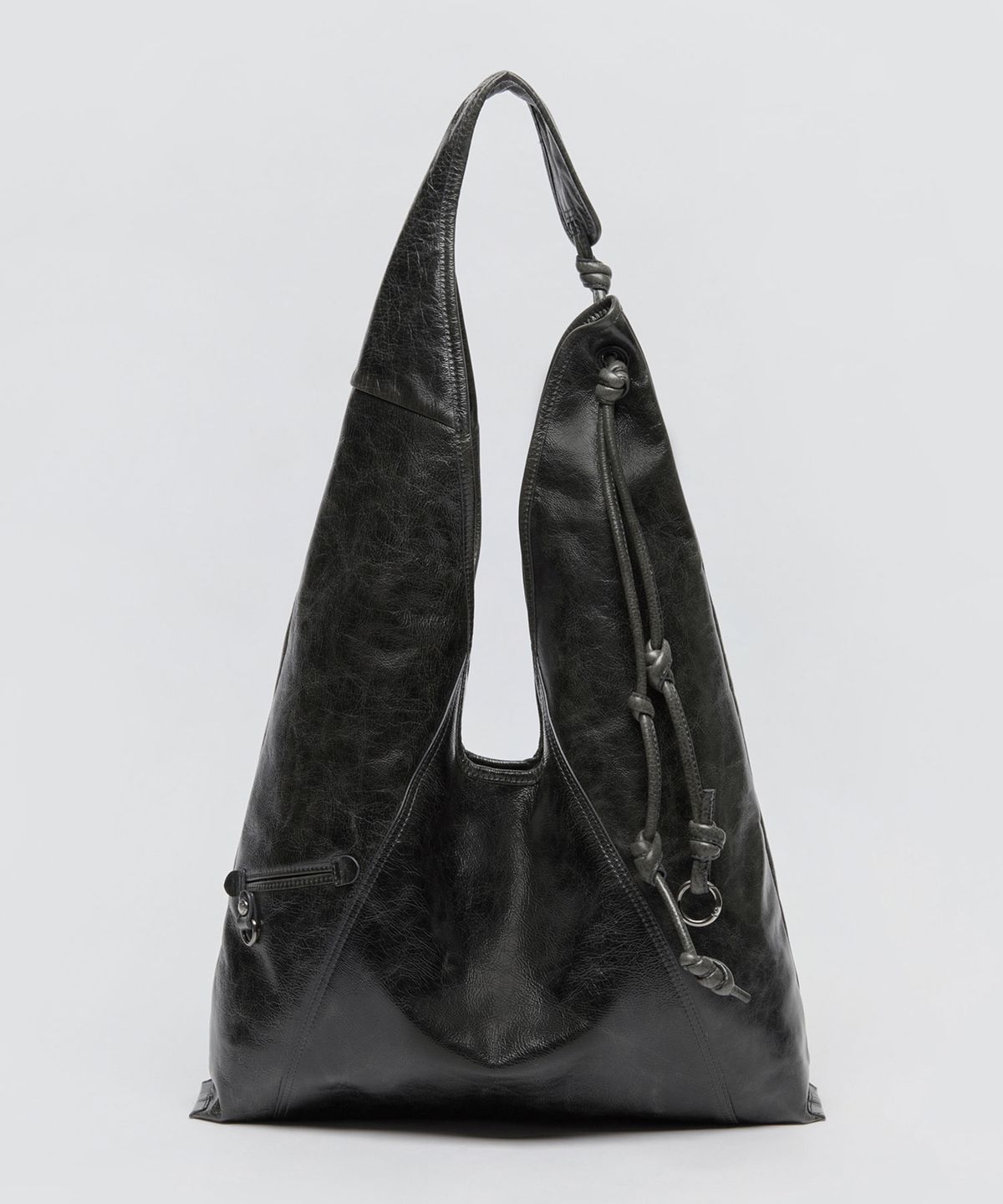 아카이브앱크(ARCHIVEPKE) Knotted layer bag(Ash grey)_OVBAX26208PUG