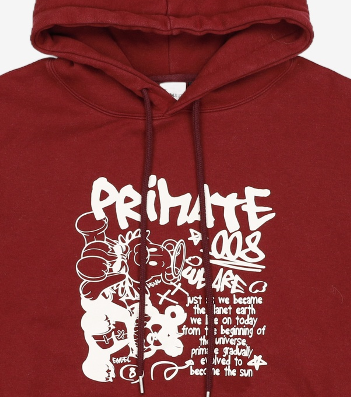 프라임에이트(PRIMATE) 후드 티셔츠 M