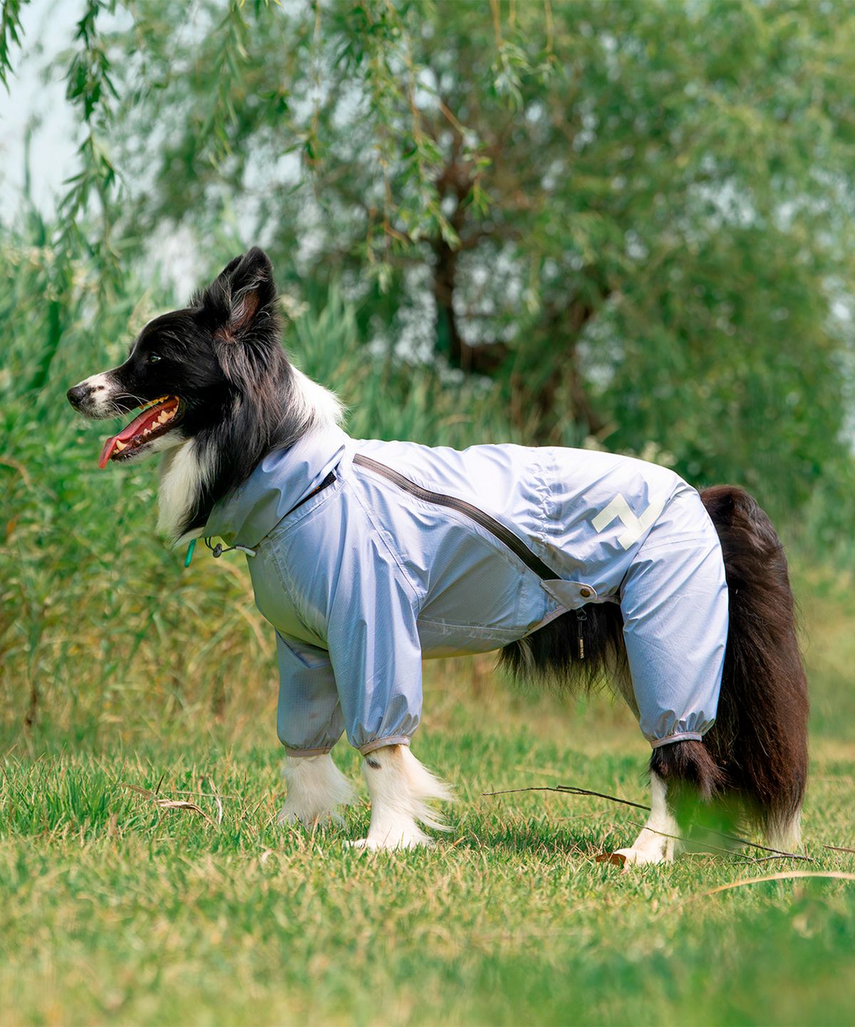 니즈더펫(NEEDS THE PET) 인터라켄 글라이드 올인원 레인코트