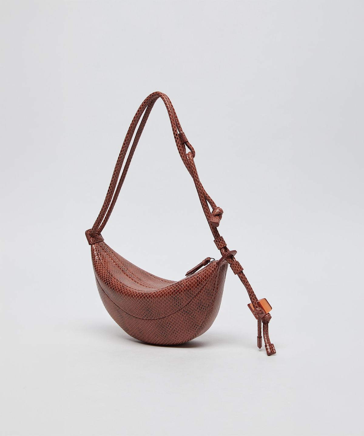 아카이브앱크(ARCHIVEPKE) Small fling bag(Python red)_OVBAX26201PYR