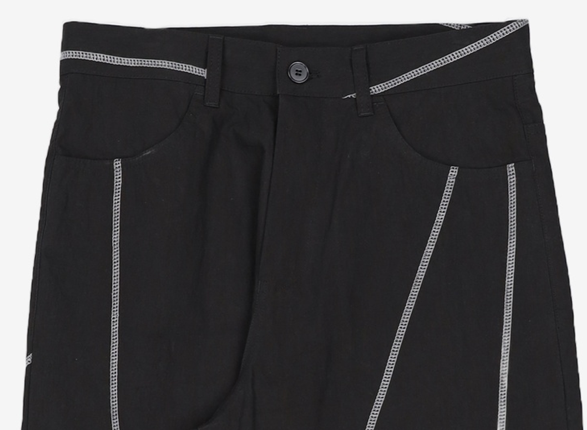 노매뉴얼(NOMANUAL) S.L PANTS - BLACK 95