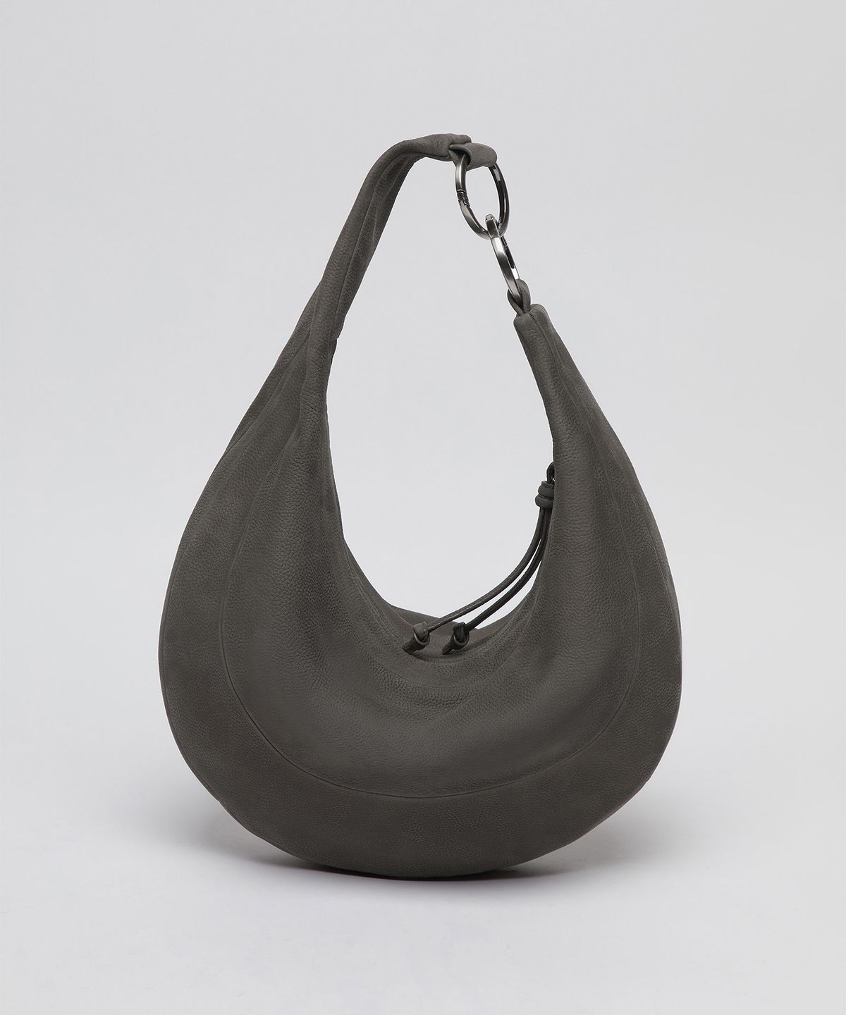 아카이브앱크(ARCHIVEPKE) Fling hobo bag(Dusty grey)_OVBAX26253NUG