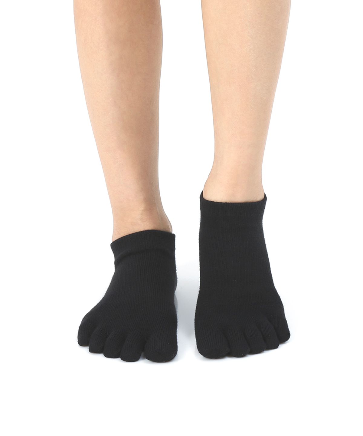 떰토(THUMBTOE) Plain Black 필라테스 양말 토삭스 미끄럼방지 삭스