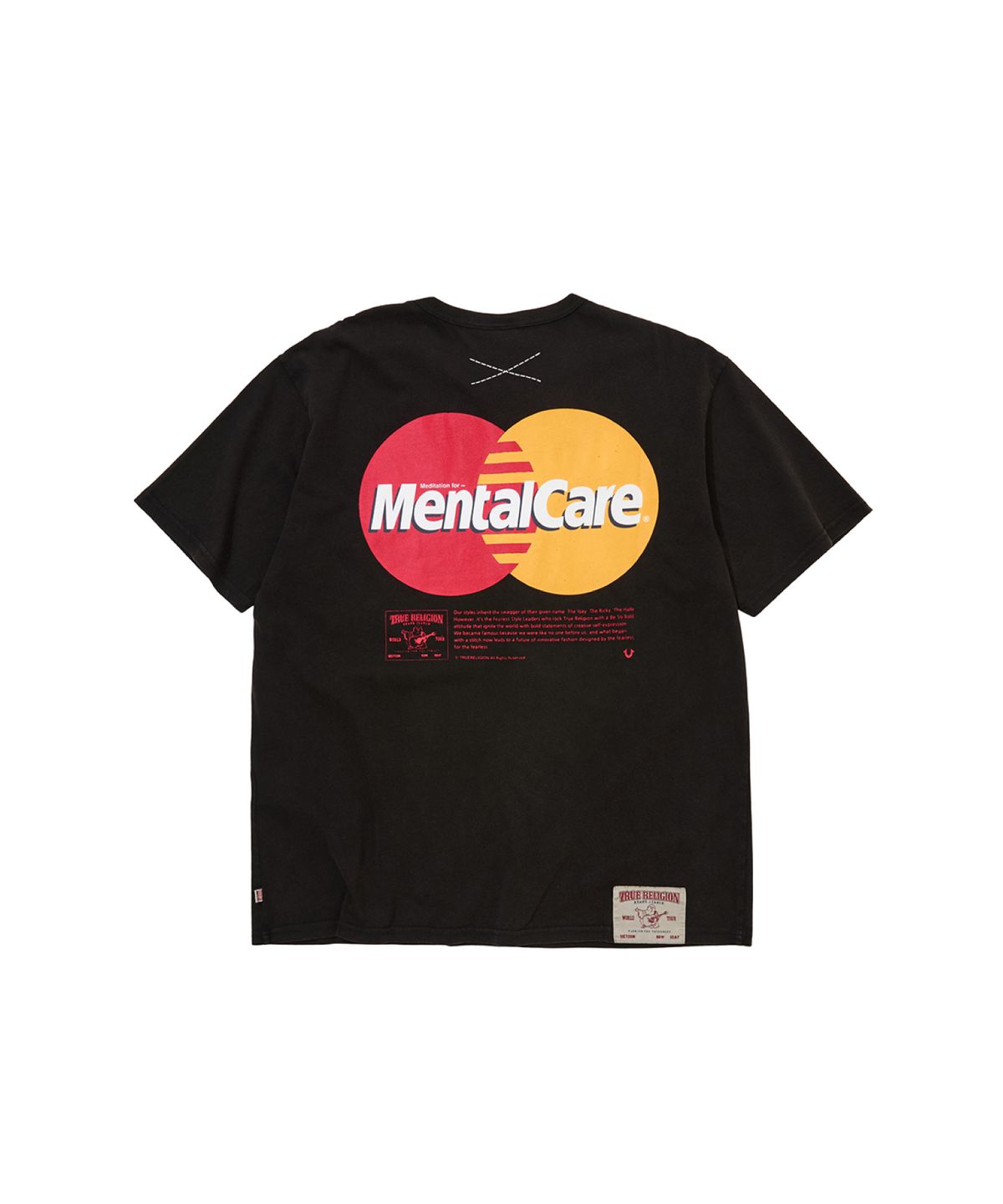 트루릴리젼(TRUERELIGION) MC Credit T-shirt - BLACK