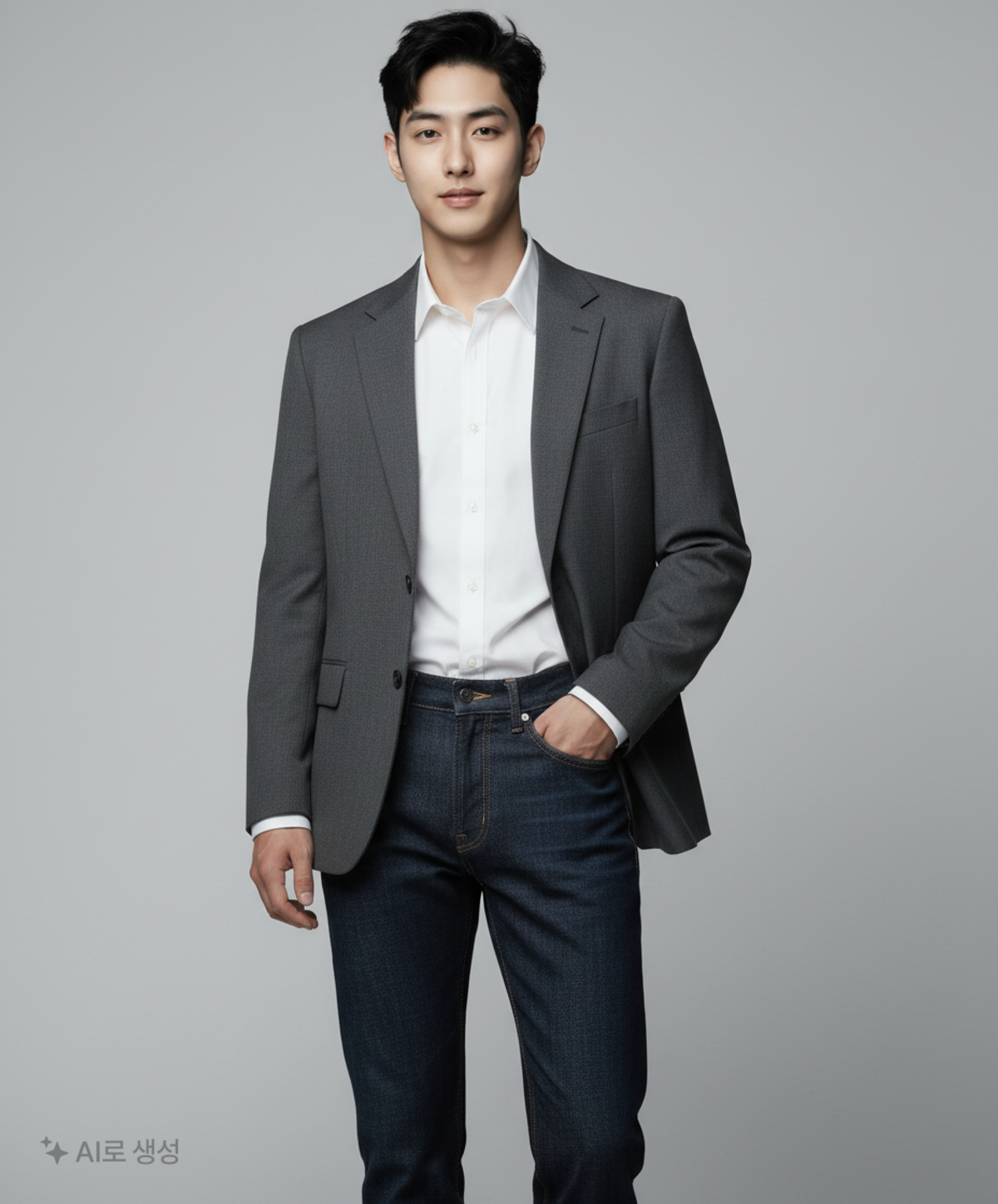 덴메이드(DENMADE) DEN0931 deep-indigo selvedge[straight crop fit] L
