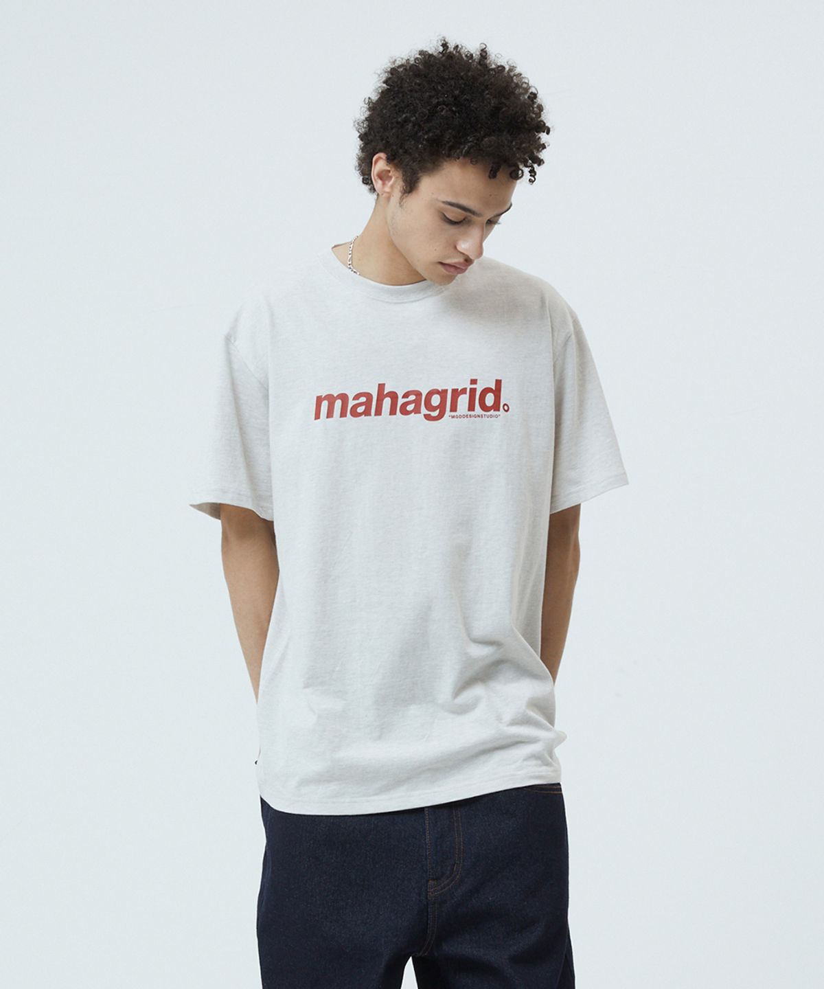 마하그리드(MAHAGRID) BASIC LOGO TEE_5colors