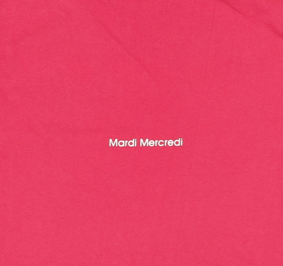 마르디 메크르디(MARDI MERCREDI) 반소매 티셔츠