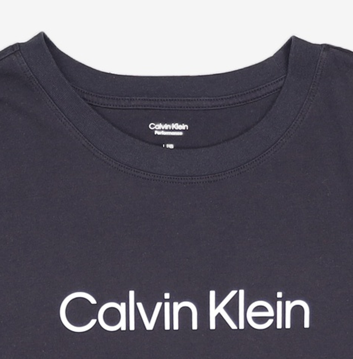 캘빈클라인 퍼포먼스(CALVIN KLEIN PERFORMANCE) 여성 컬러 블락 보이프렌드 핏 티셔츠_4WS2K185001 100