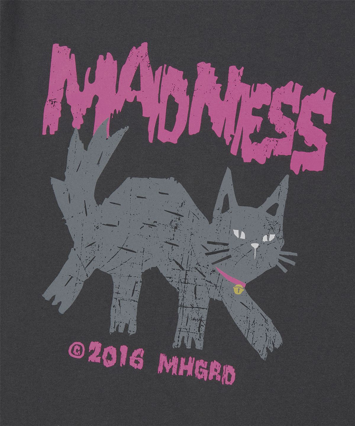마하그리드(MAHAGRID) MADNESS CAT TEE_3colors
