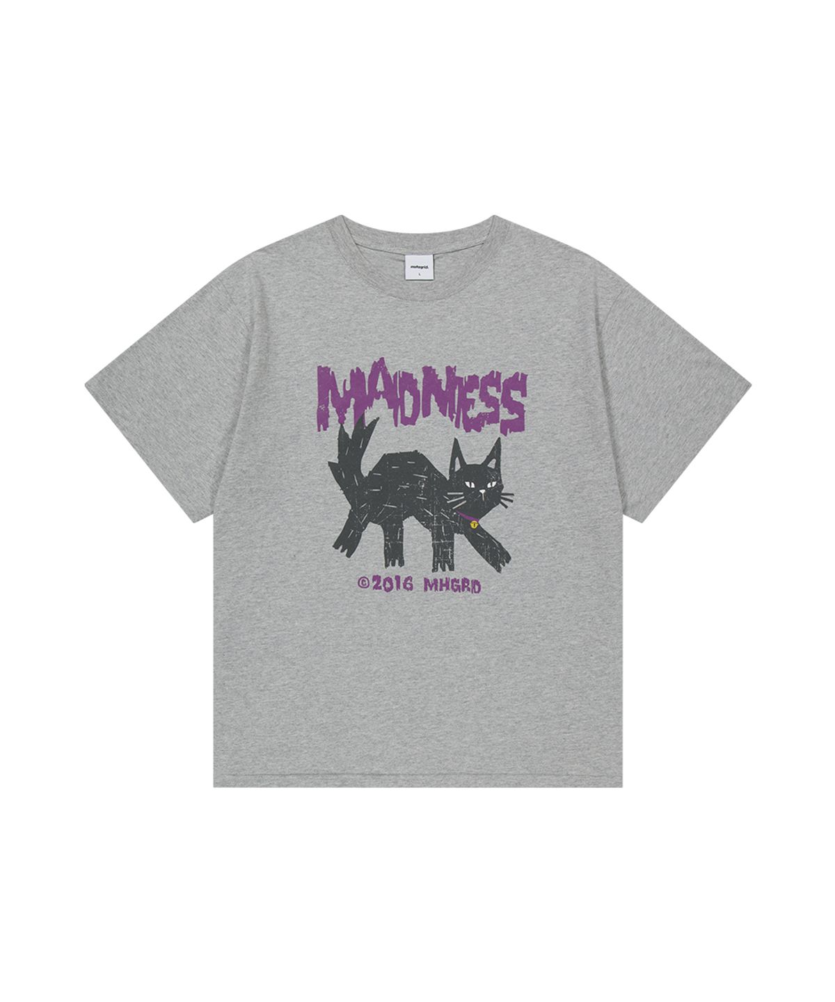 마하그리드(MAHAGRID) MADNESS CAT TEE_3colors