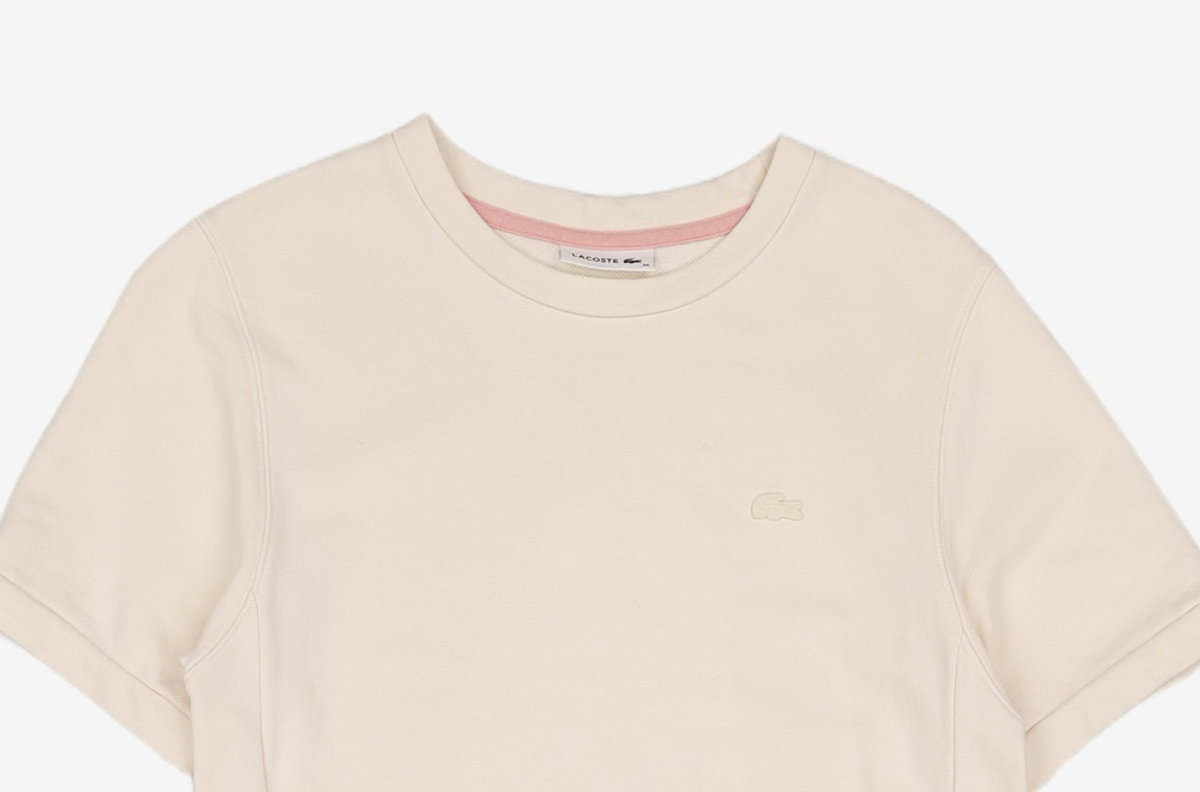라코스테(LACOSTE) 여성 플리츠 반팔 원피스 EF201E-51G 056 36