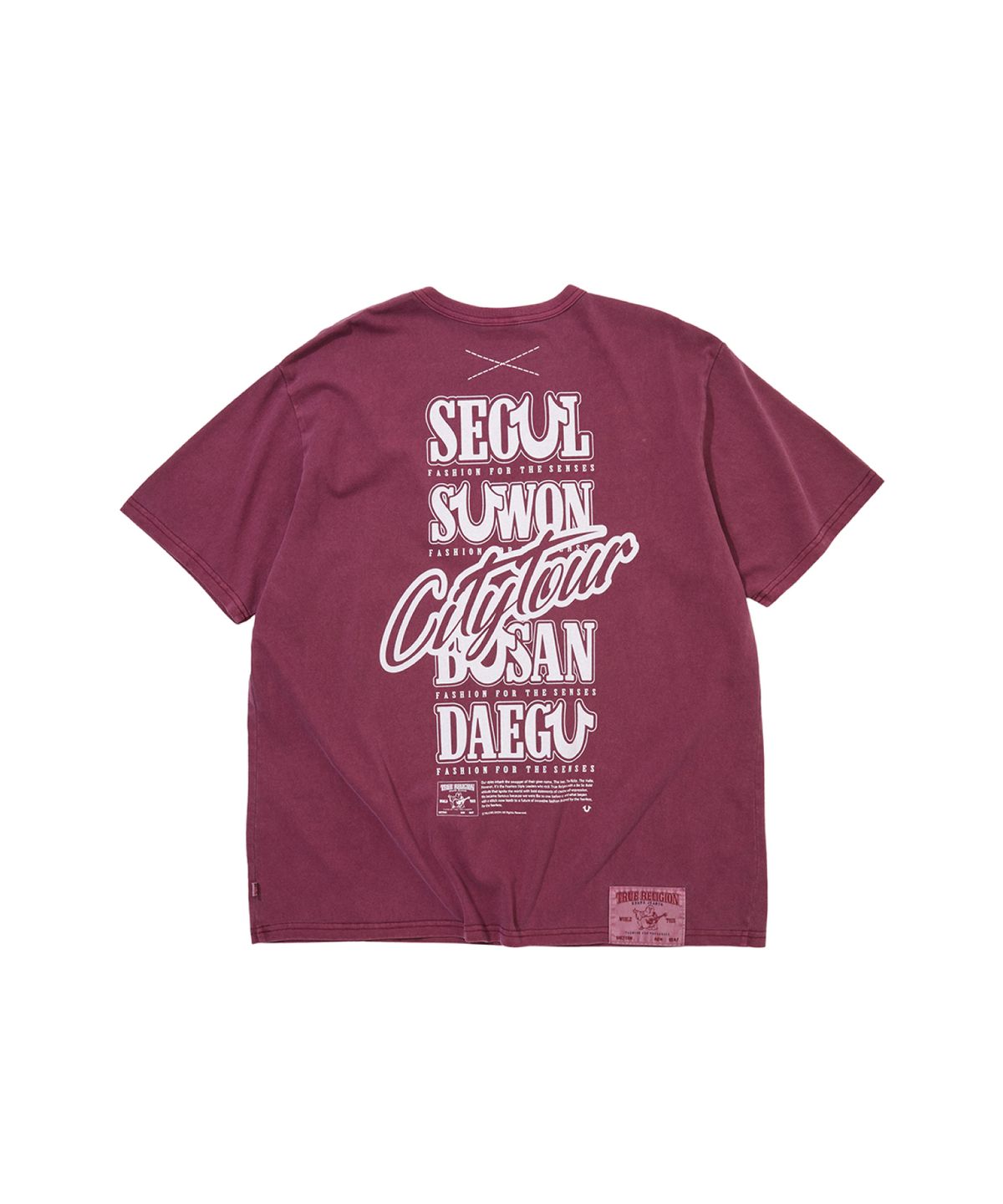 트루릴리젼(TRUERELIGION) TR Citizen T-shirt - DEEP PURPLE