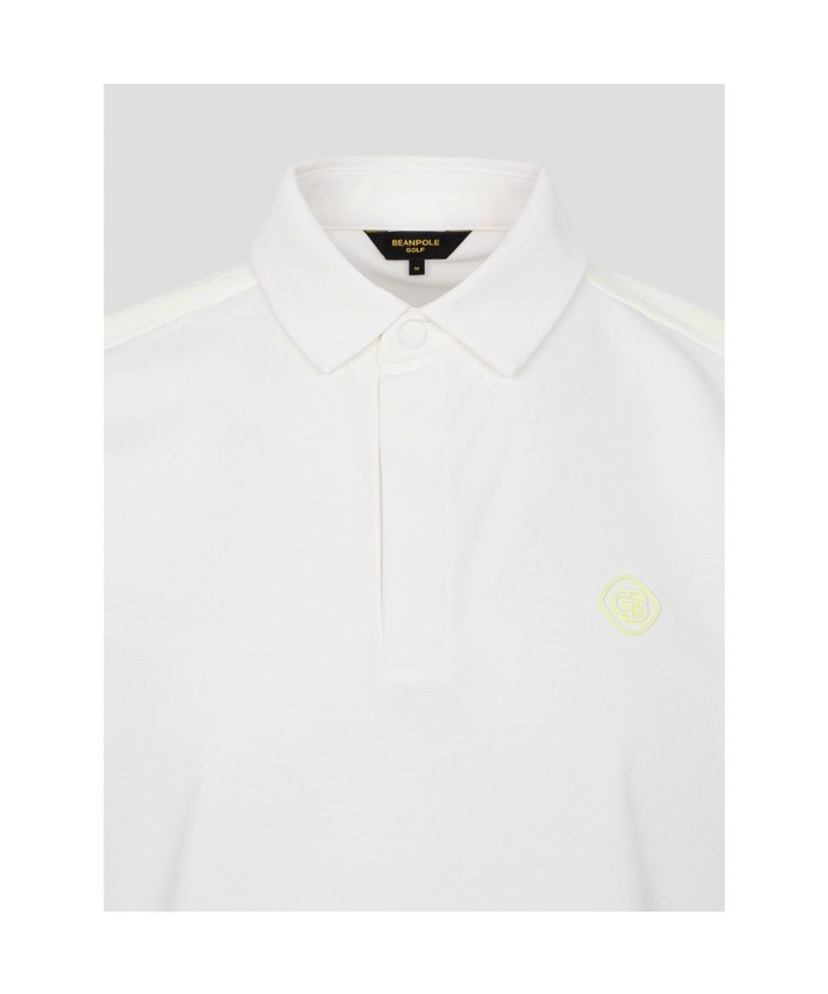 빈폴골프(BEANPOLE GOLF) [B_under] 남성 도트 프린트 칼라 티셔츠  화이트