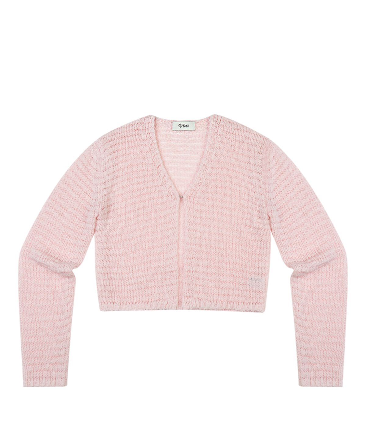 블레티(VLETI) Lace Knit Bolero (pink)