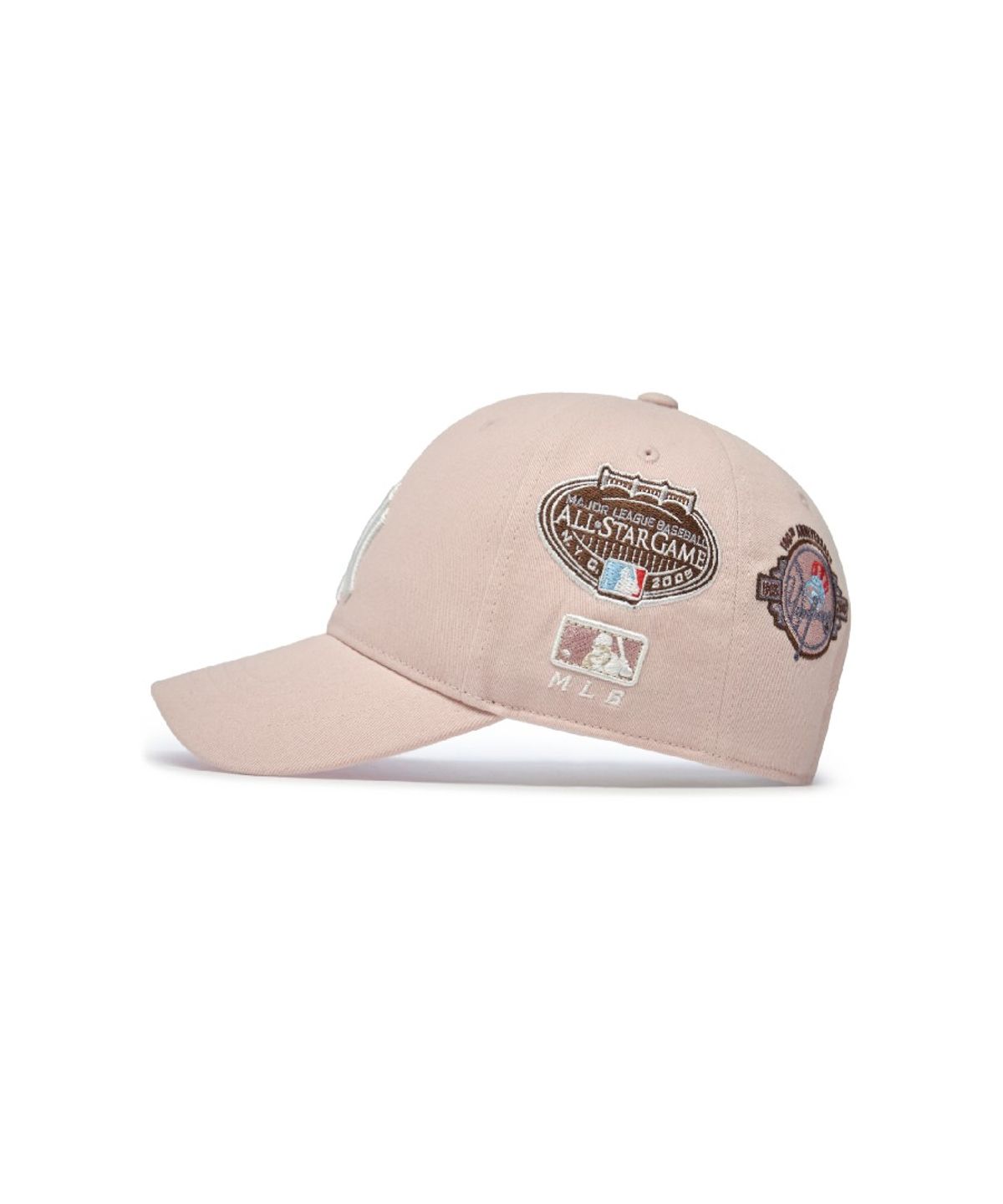 엠엘비 키즈(MLB KIDS) 시그니처 올오버 패치 볼캡 NY (Ptn.Coral)