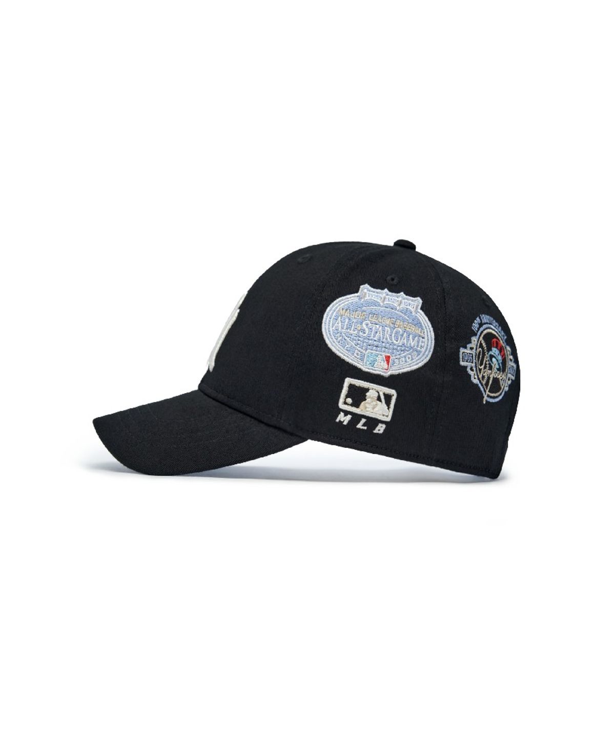 엠엘비 키즈(MLB KIDS) 시그니처 올오버 패치 볼캡 NY (Black)