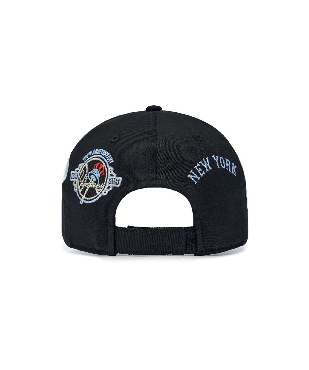 엠엘비 키즈(MLB KIDS) 시그니처 올오버 패치 볼캡 NY (Black)