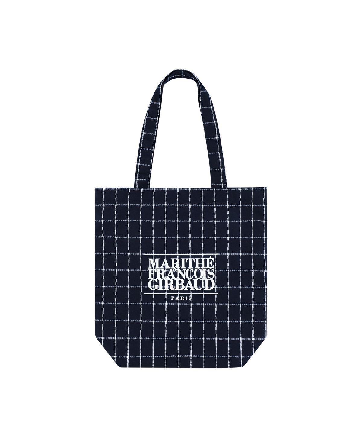 마리떼 프랑소와 저버(MARITHÉ + FRANҪOIS GIRBAUD) CLASSIC LOGO CHECK ECO BAG navy