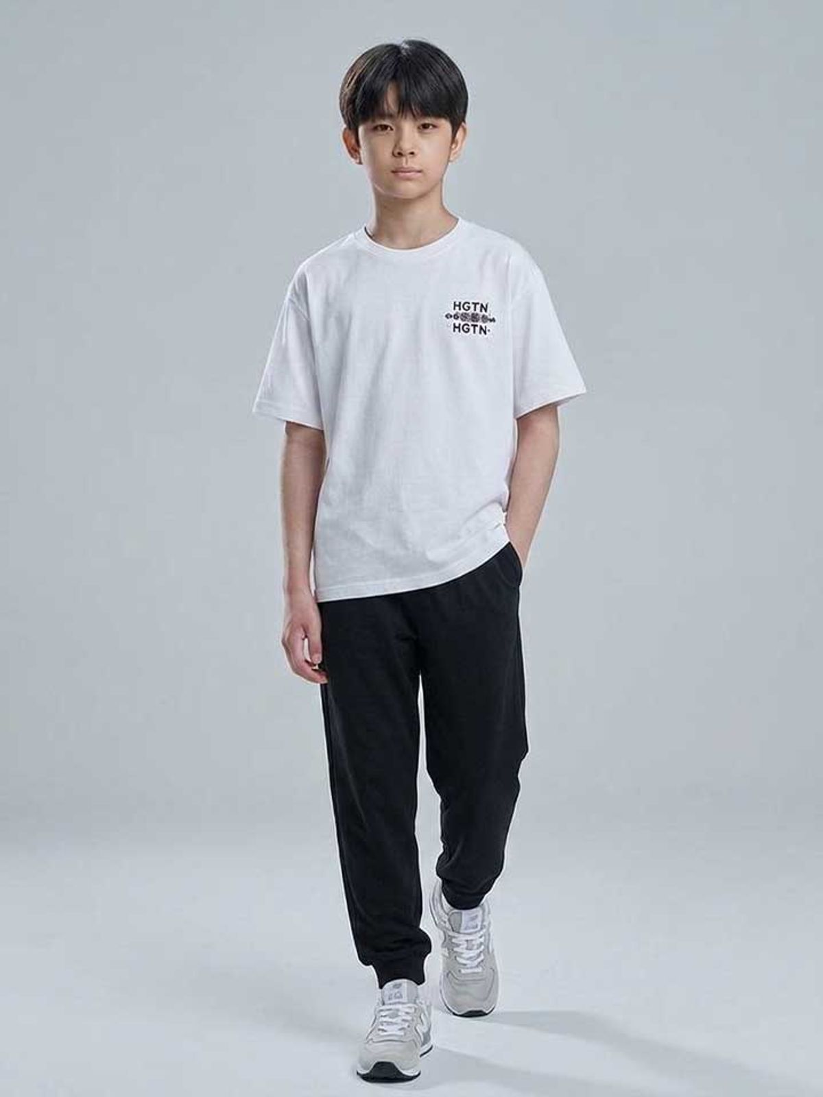 행텐 틴즈(HANGTEN TEENS) 틴즈 더블페이스 조거팬츠_100(14580-038-602-09)