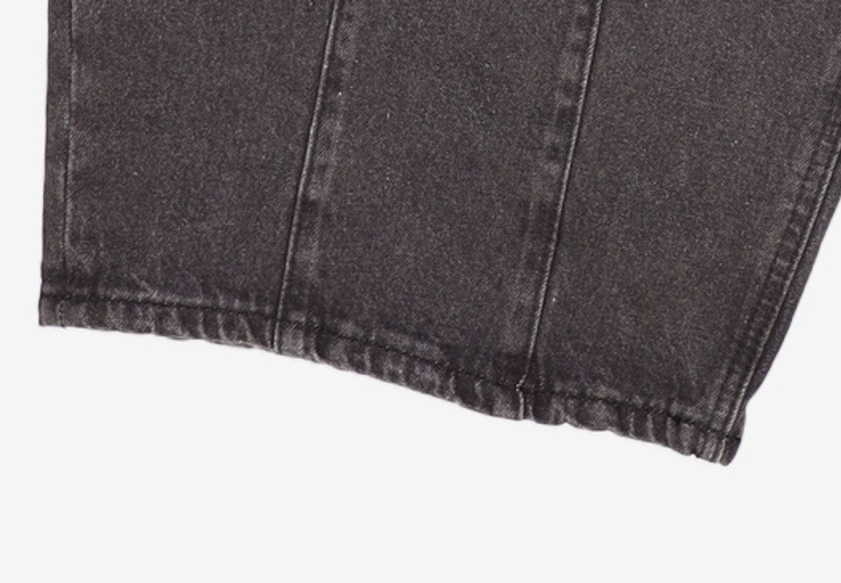 어반드레스(AVANDRESS) Super Wide Dart Denim Pants BLACK XL
