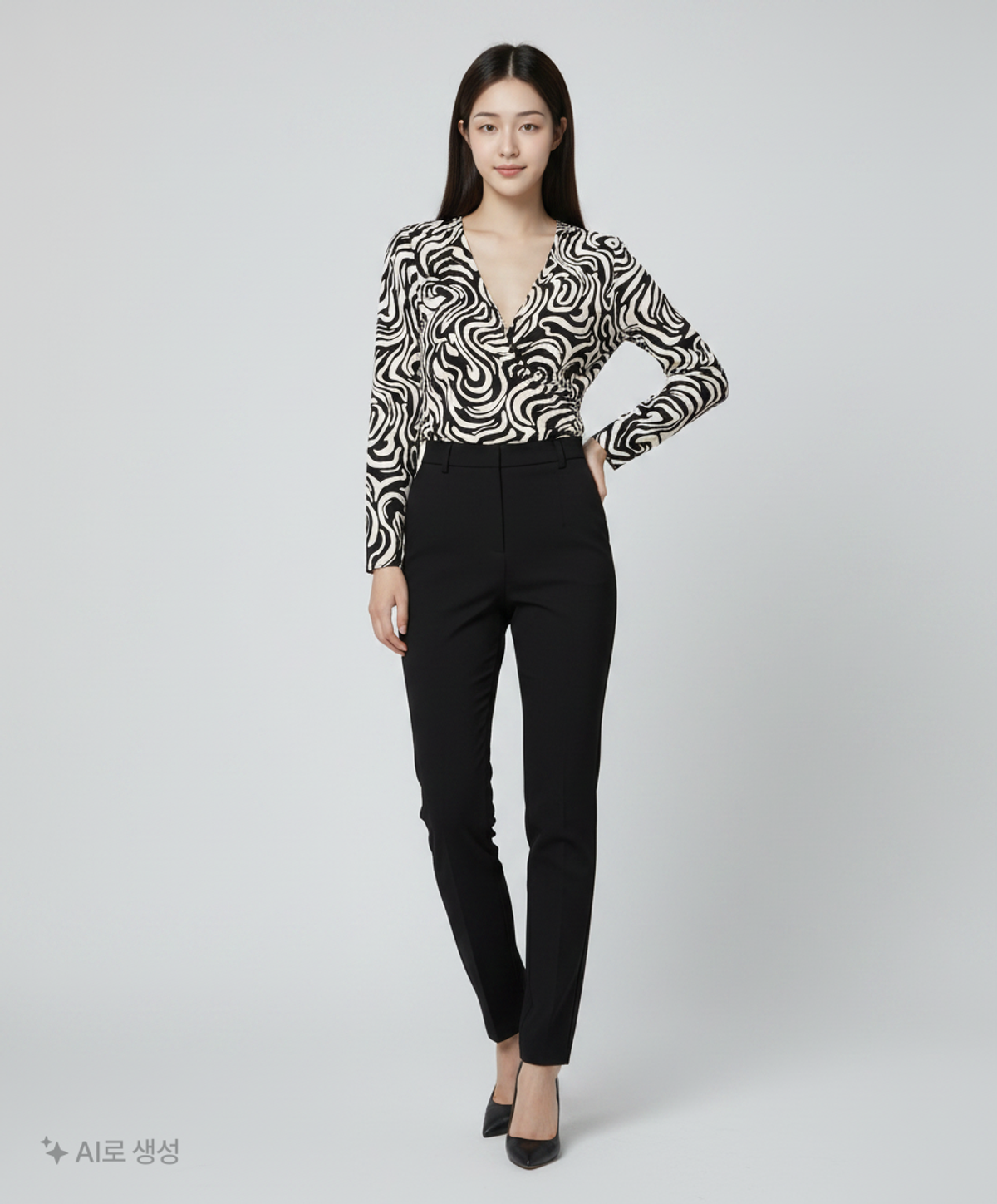 에이치앤엠(H&M) 긴소매 티셔츠 S