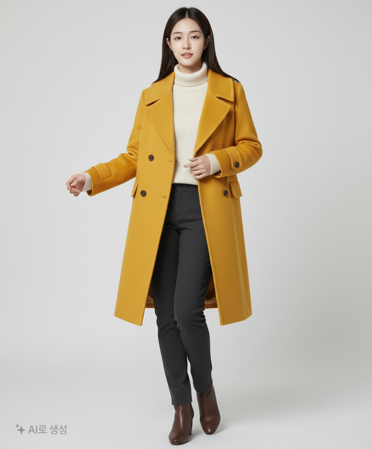 미쏘(MIXXO) 겨울 기타 코트 S