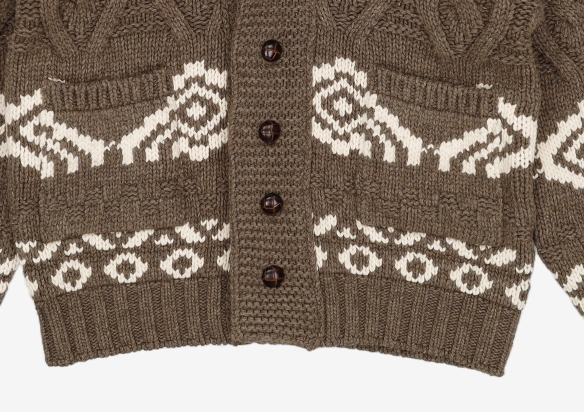 니티드(KNITTED) 카디건 XL
