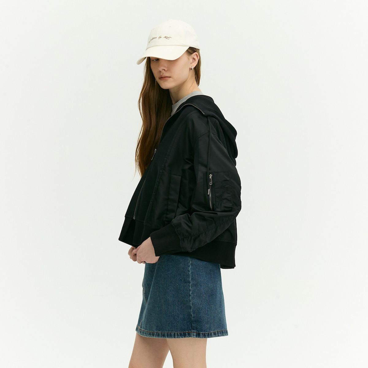 이비엠(EBM) 오버핏 후드 점퍼 EMP2WOT020