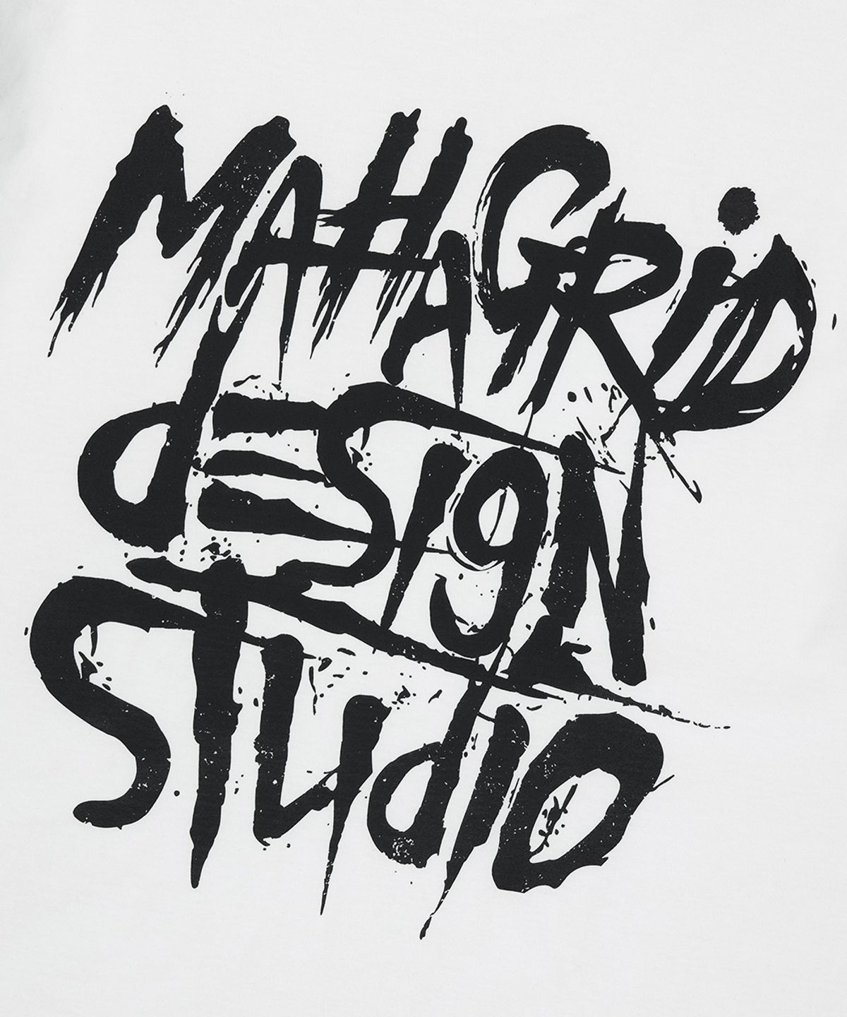 마하그리드(MAHAGRID) SLASH LOGO TEE_4colors