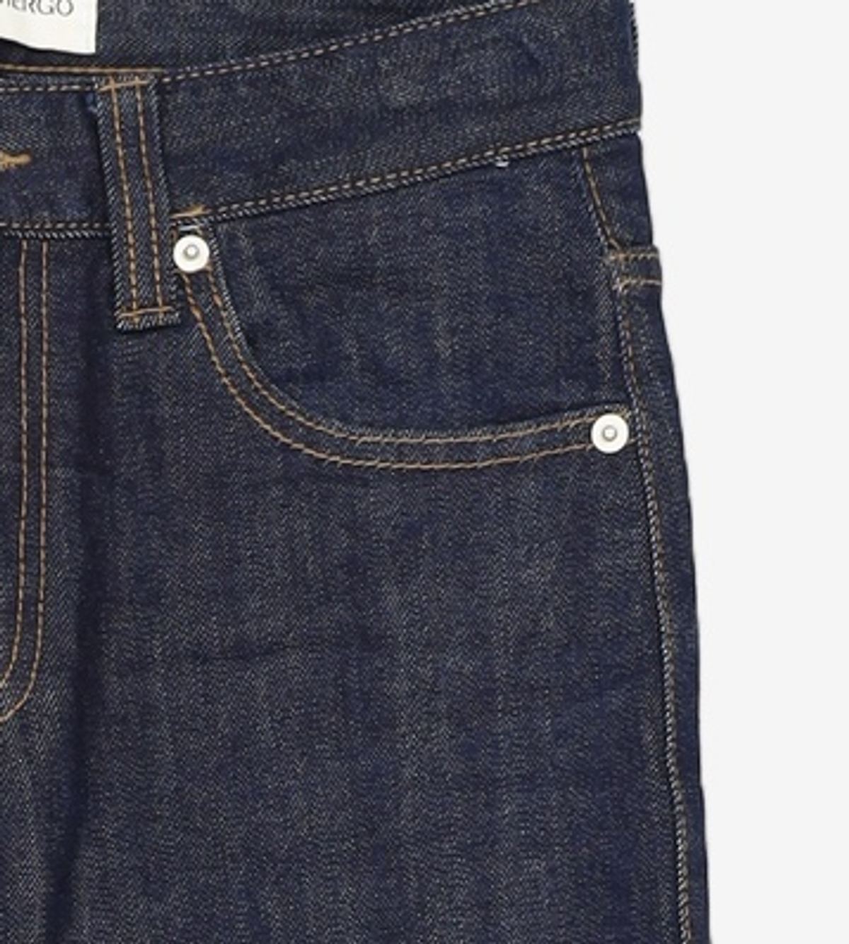 플랙(PLAC) [메르고X플랙] 셀비지 데님팬츠 K50 로우 29