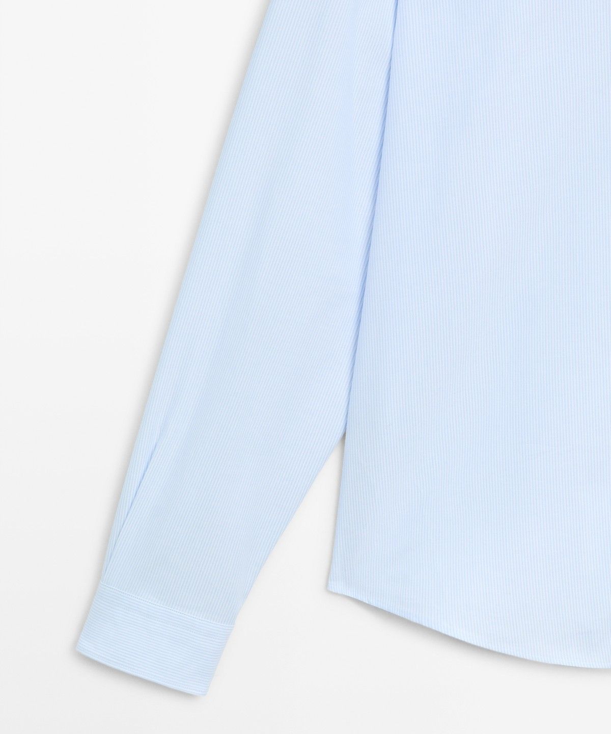 마시모두띠(MASSIMO DUTTI) 100% 코튼 레귤러 핏 스트라이프 셔츠