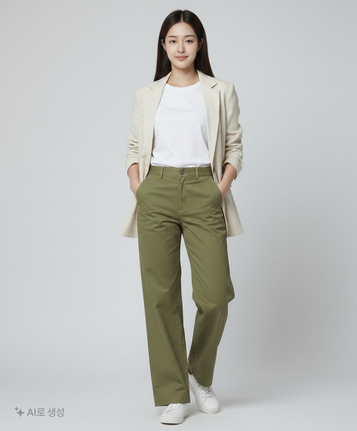 유니클로(UNIQLO) 코튼 팬츠