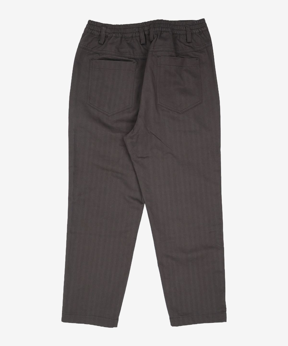 가먼트레이블(GARMENT LABLE) Herringbone Cotton Pants - Black 46
