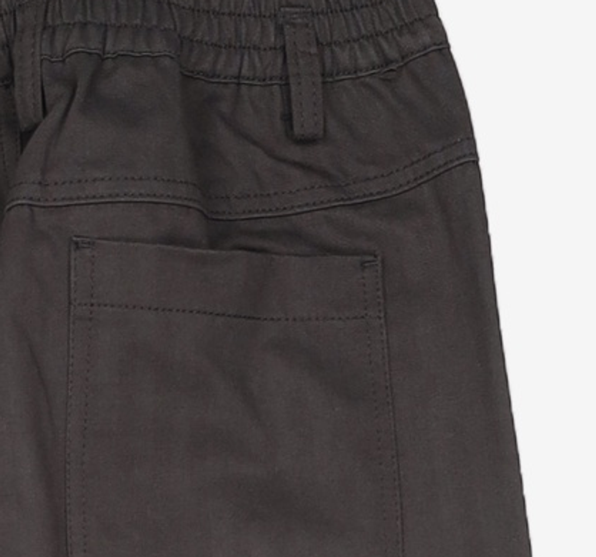 가먼트레이블(GARMENT LABLE) Herringbone Cotton Pants - Black 46