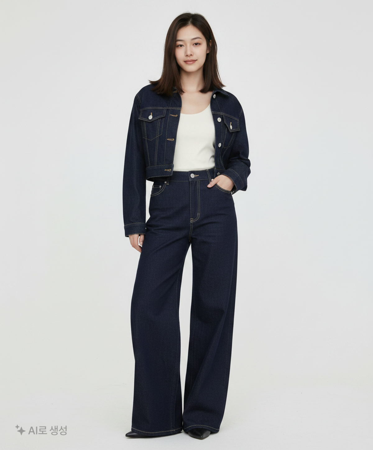 반에이크(VANAKE) 청/데님 팬츠 70