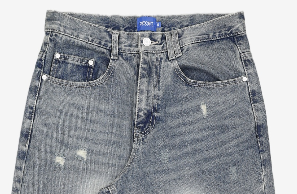 데케트(DECET) Both Sides Destroy Jeans DCPT037BlueB 30