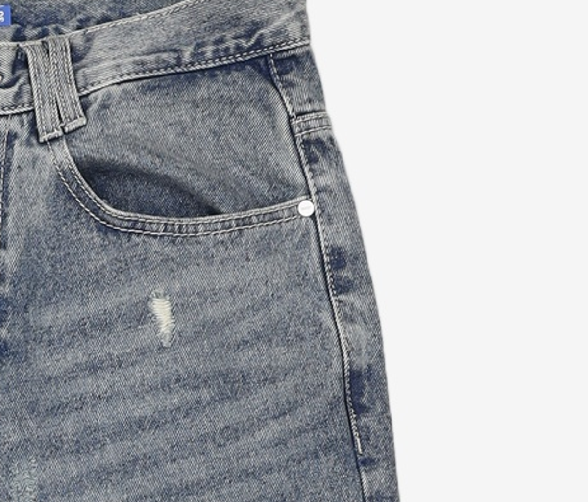 데케트(DECET) Both Sides Destroy Jeans DCPT037BlueB 30