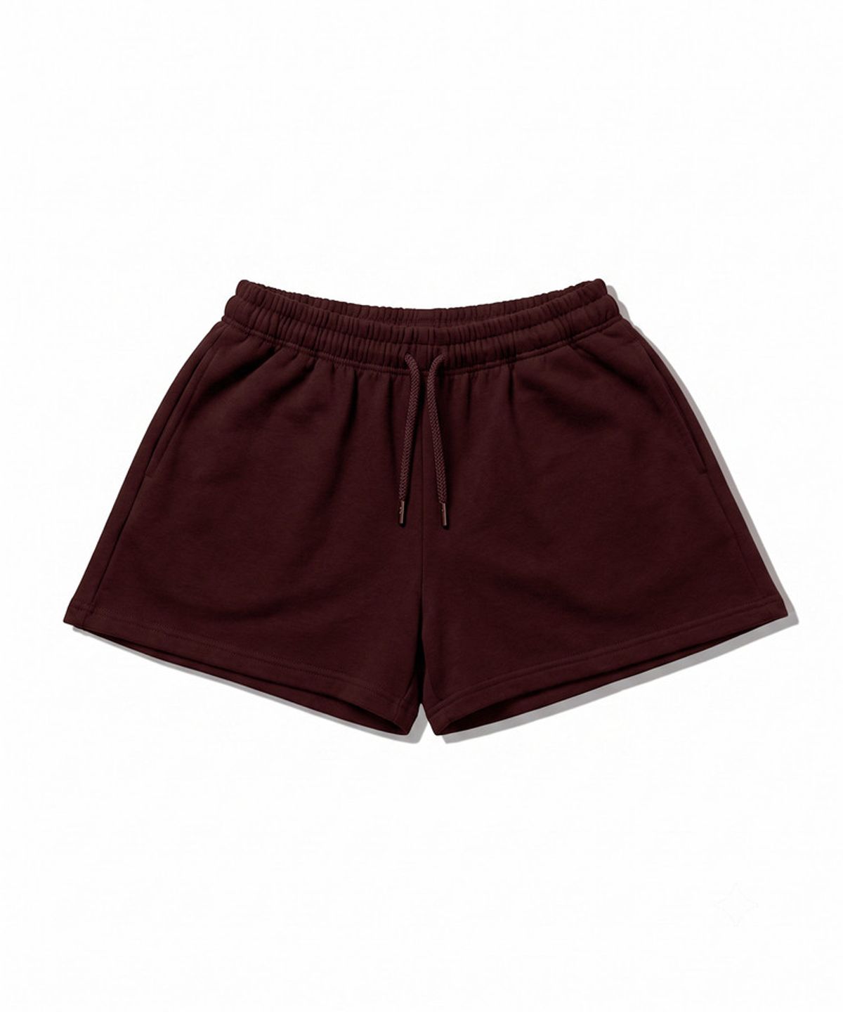 언더오프(UNDEROFF) UOF A라인 마이크로 스웻 쇼츠 버건디