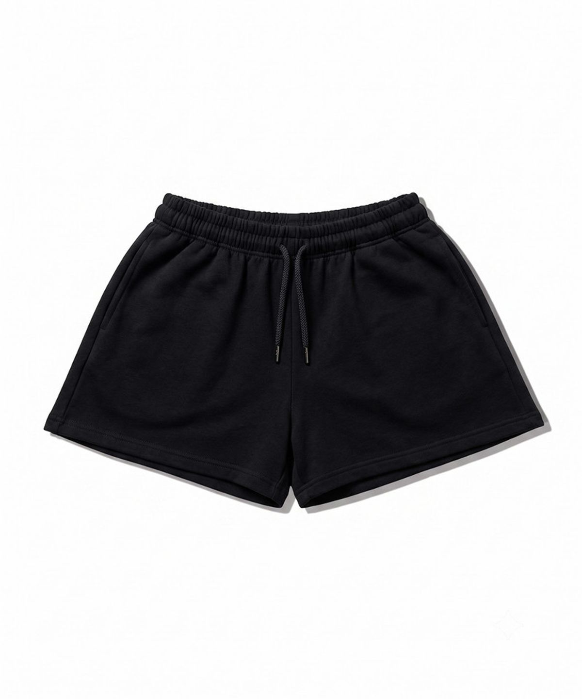 언더오프(UNDEROFF) UOF A라인 마이크로 스웻 쇼츠 블랙