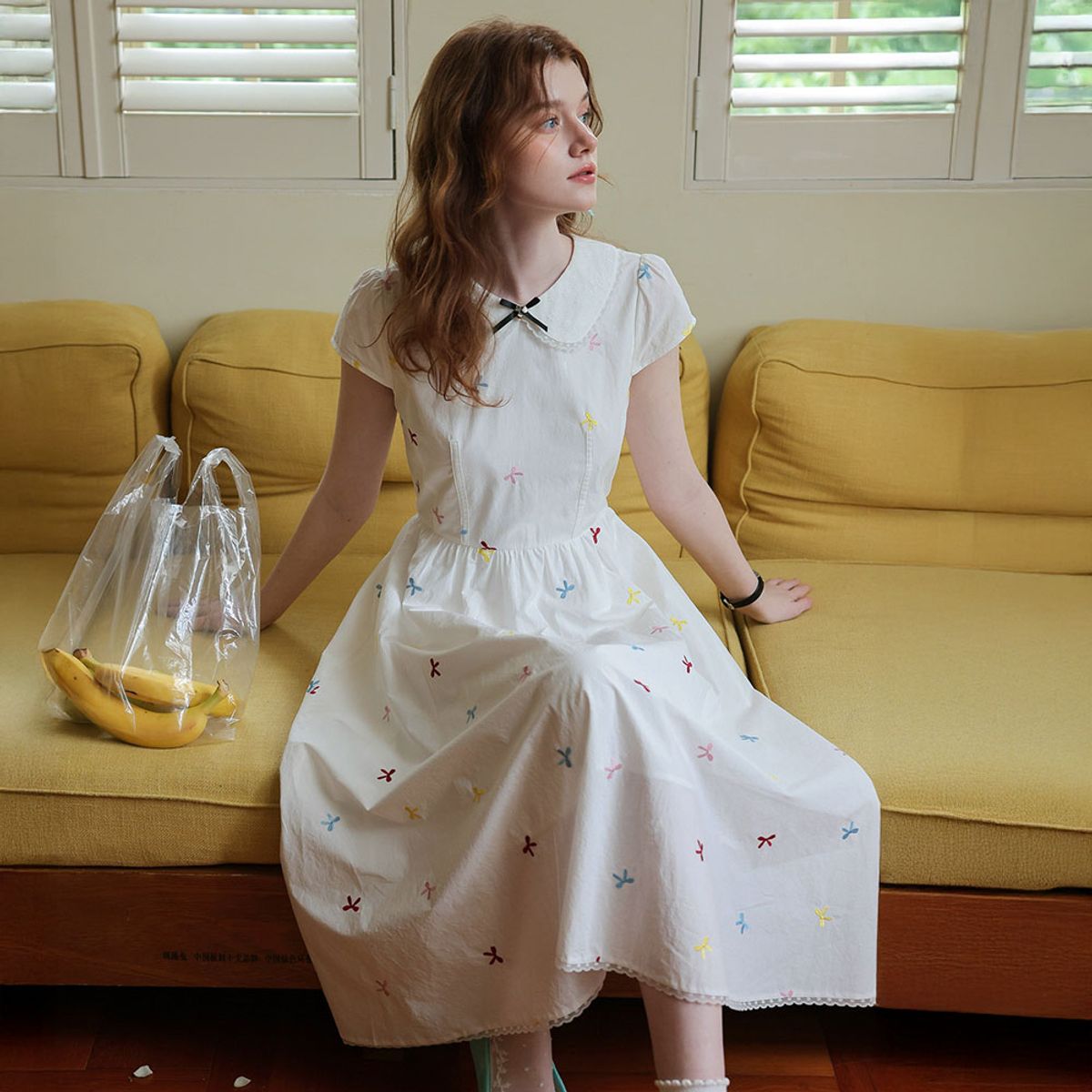 쎄무아듀(CEST MOIDEW) Cest_Romantic ribbon embroidery dress