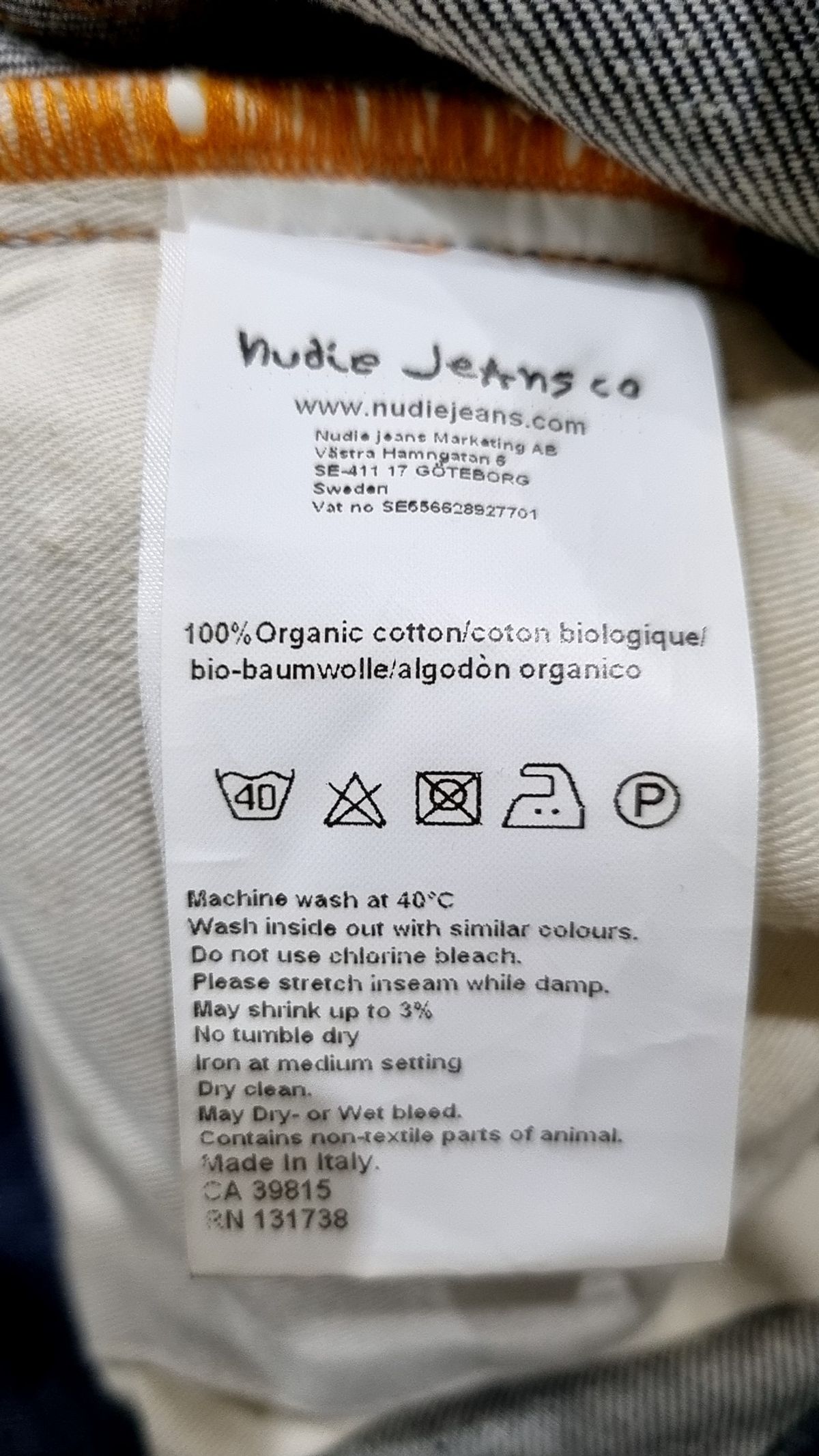누디진(NUDIEJEANS) 청/데님 팬츠 L