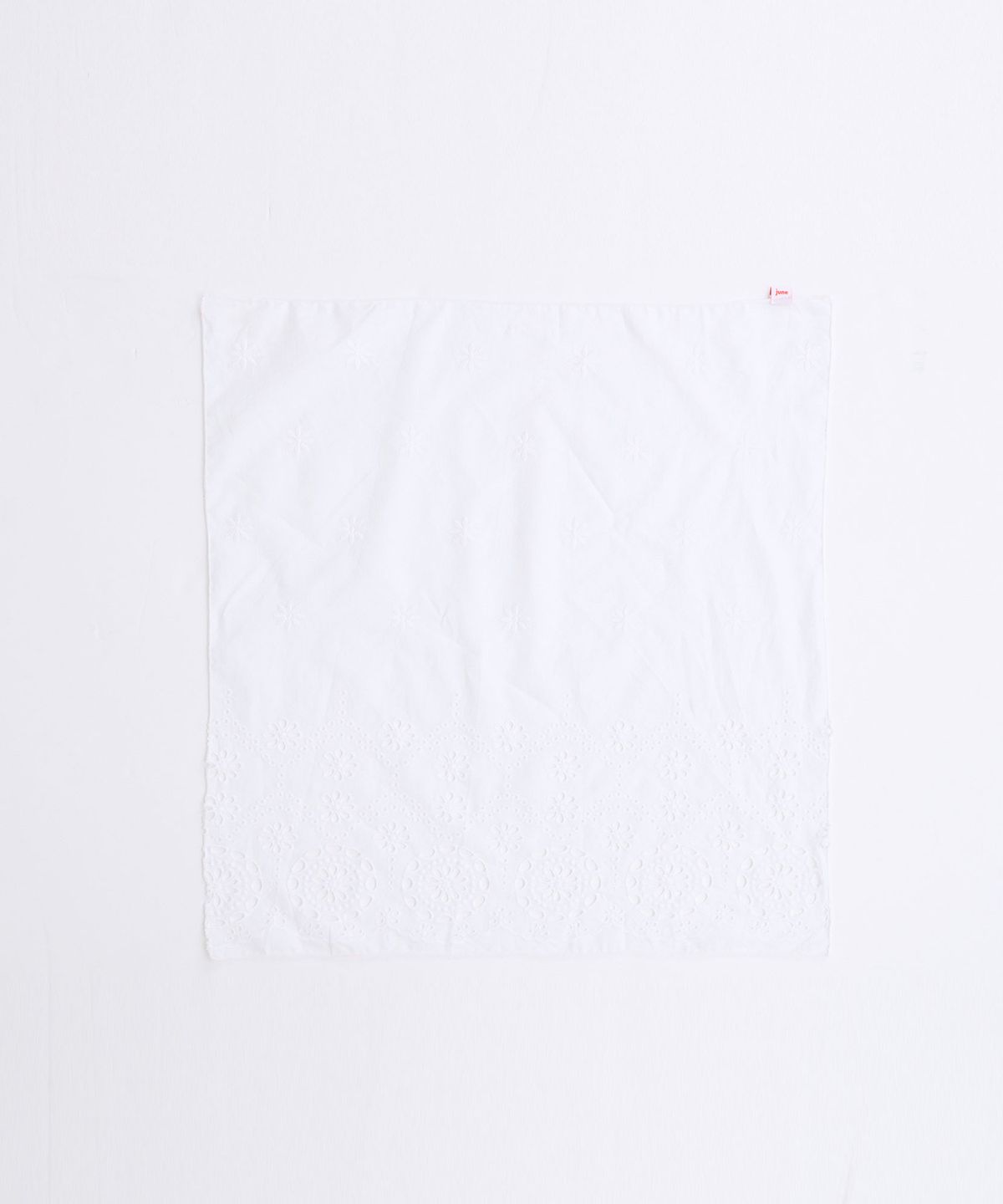 준준스페이스(JUNEJUNE SPACE) Punching Hair Bandana_White(펀칭 헤어 반다나_화이트)