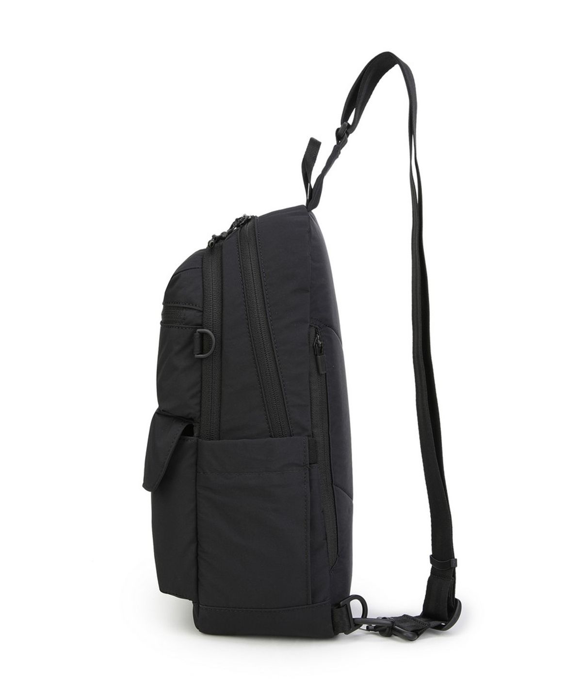 디스커버리 익스페디션(DISCOVERY EXPEDITION) 리너 투포켓 슬링백 (BLACK)
