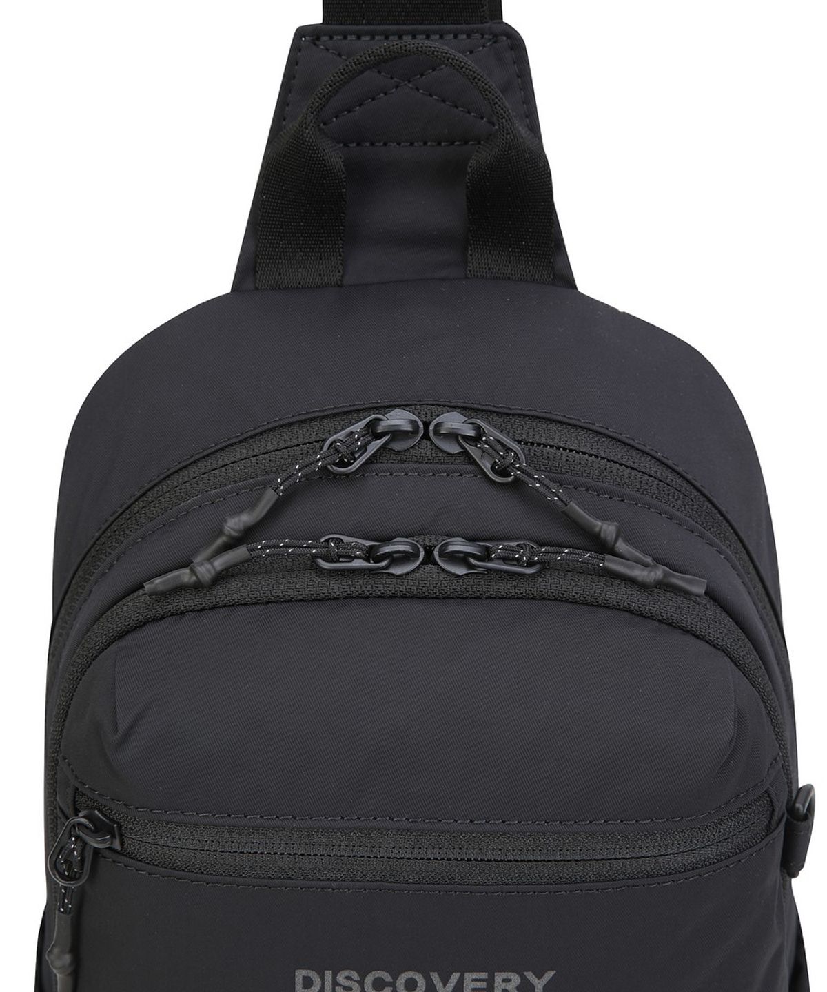 디스커버리 익스페디션(DISCOVERY EXPEDITION) 리너 투포켓 슬링백 (BLACK)