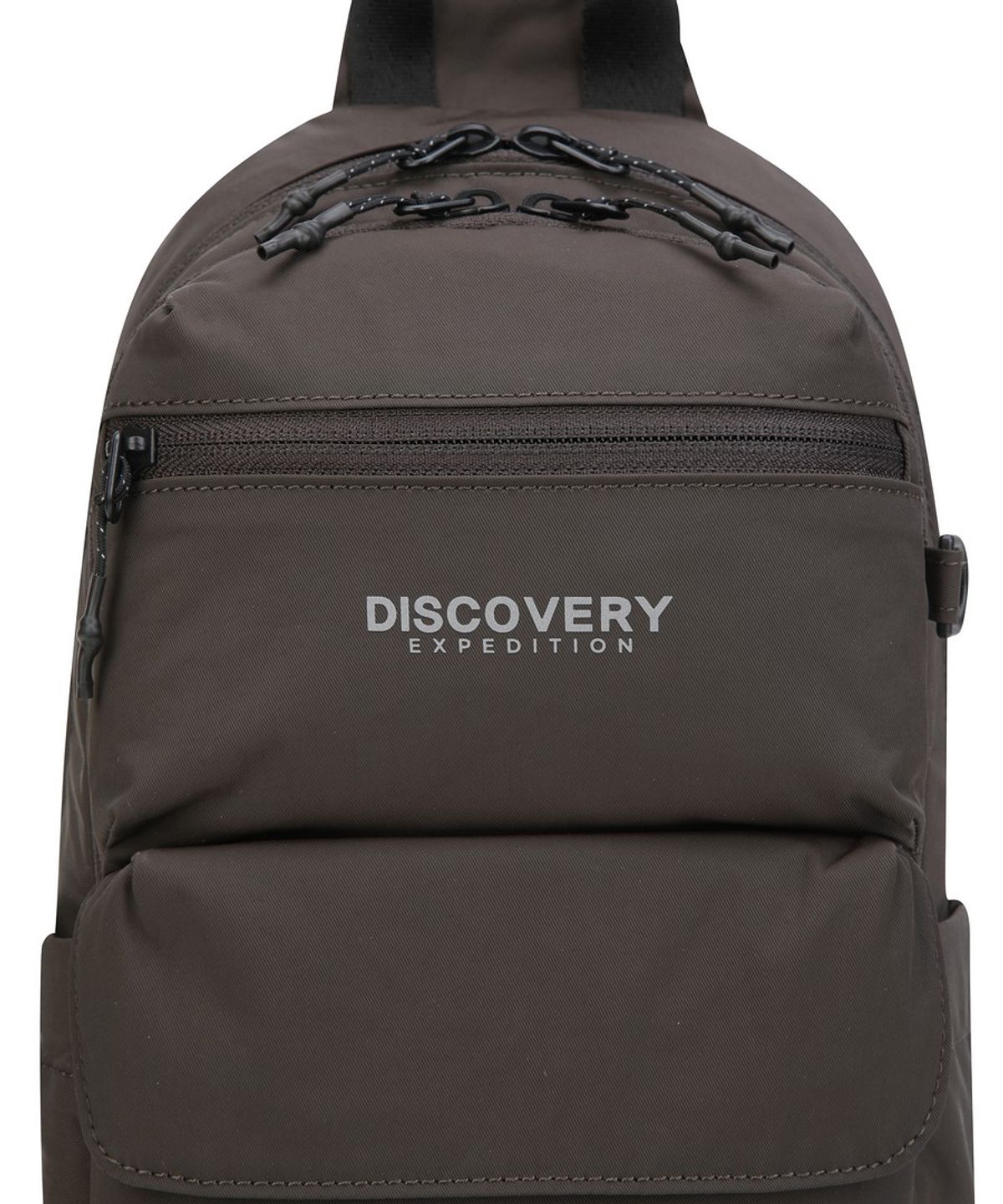 디스커버리 익스페디션(DISCOVERY EXPEDITION) 리너 투포켓 슬링백 (Brown)